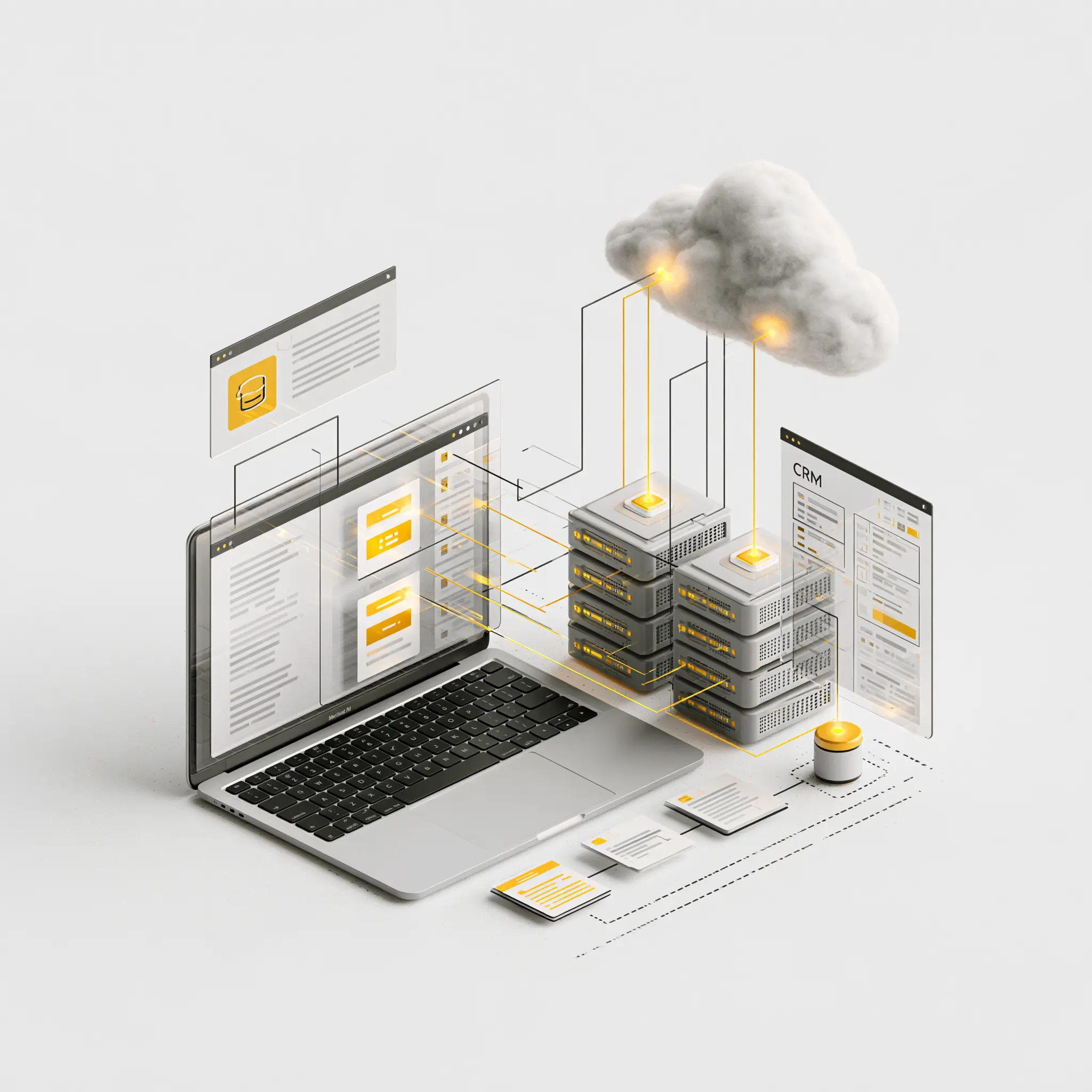 Custom CRM and ERP integration development in Egypt by Kemetova