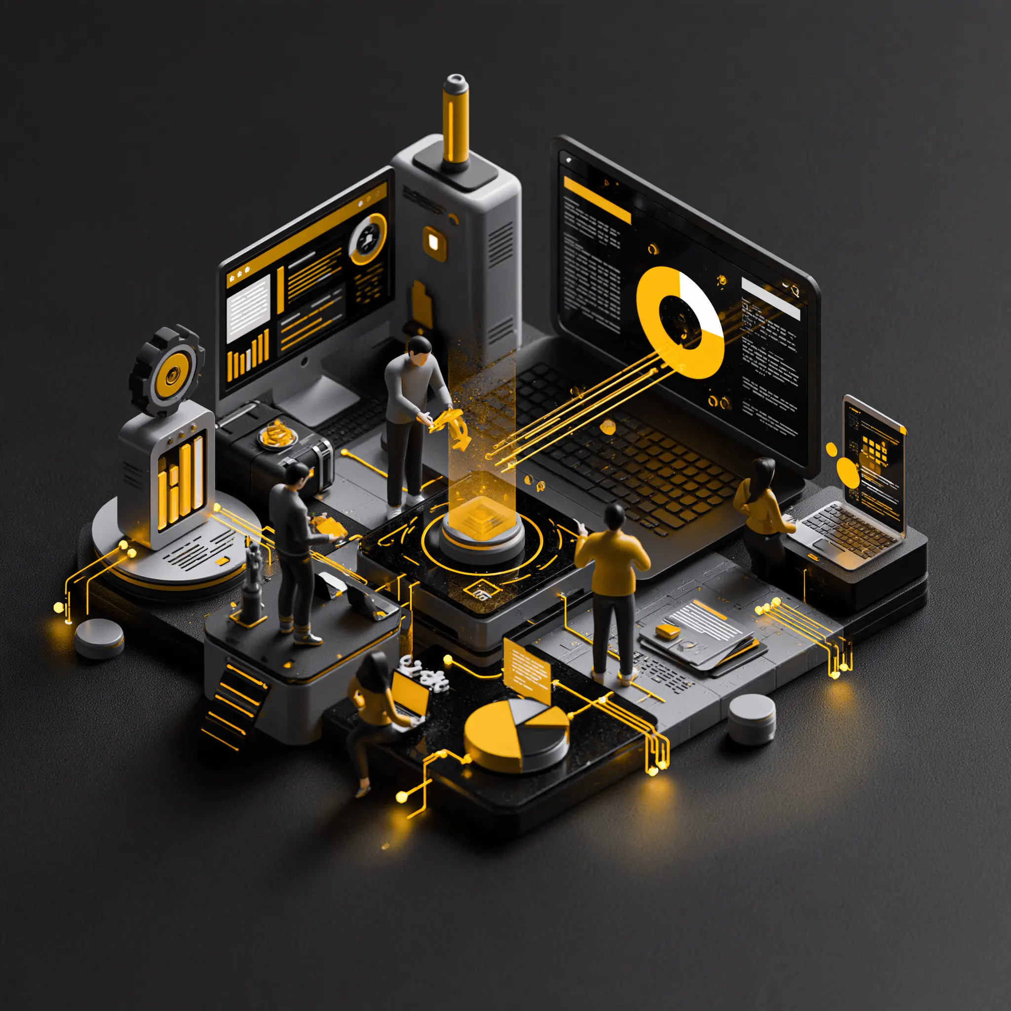 Industry-specific web development, custom software and digital marketing in Egypt by Kemetova