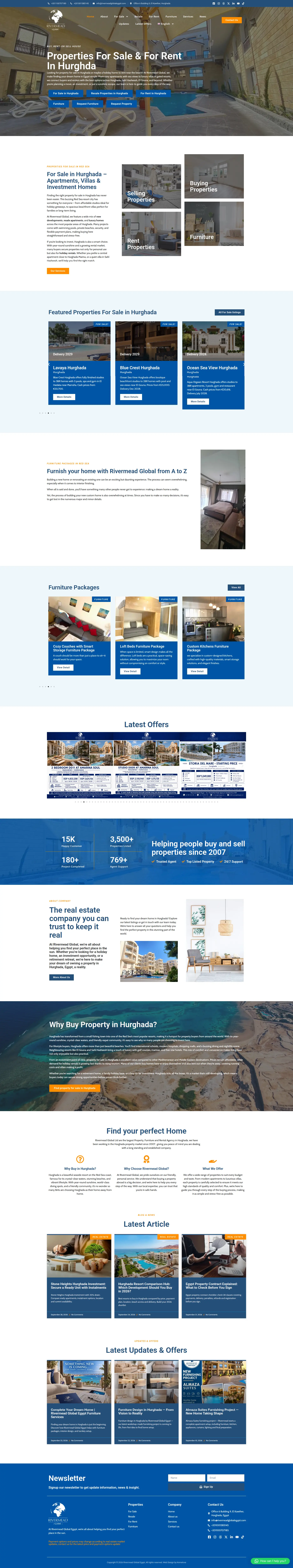 Rivermead Global - Full Website Design