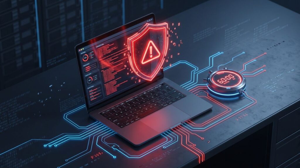 Website hacked incident response showing malware containment, credential reset, log analysis and secure recovery
